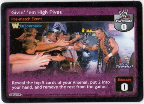 Givin em High Fives THROWBACK